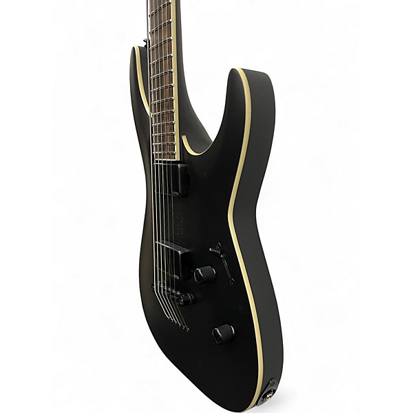 Used ESP LTD MH1000B Black Satin Baritone Guitars