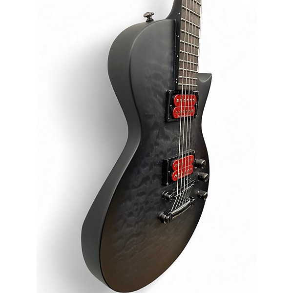 Used ESP LTD BB600B Ben Burley Signature See Thru Black Sunburst Satin Baritone Guitars