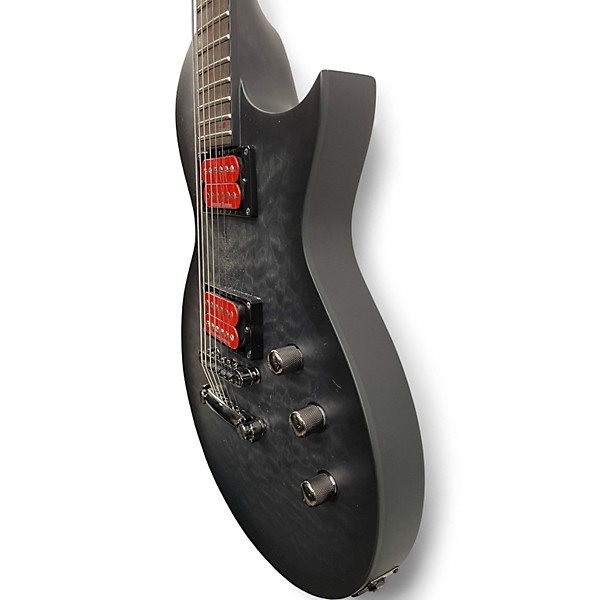 Used ESP LTD BB600B Ben Burley Signature See Thru Black Sunburst Satin Baritone Guitars