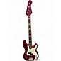 Used Lakland 44-64 Skyline Series Duck Dunn Custom Candy Apple Red Metallic Electric Bass Guitar thumbnail
