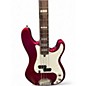 Used Lakland 44-64 Skyline Series Duck Dunn Custom Candy Apple Red Metallic Electric Bass Guitar