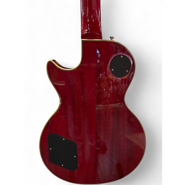 Used Epiphone Les Paul Custom Cherry Sunburst Solid Body Electric Guitar