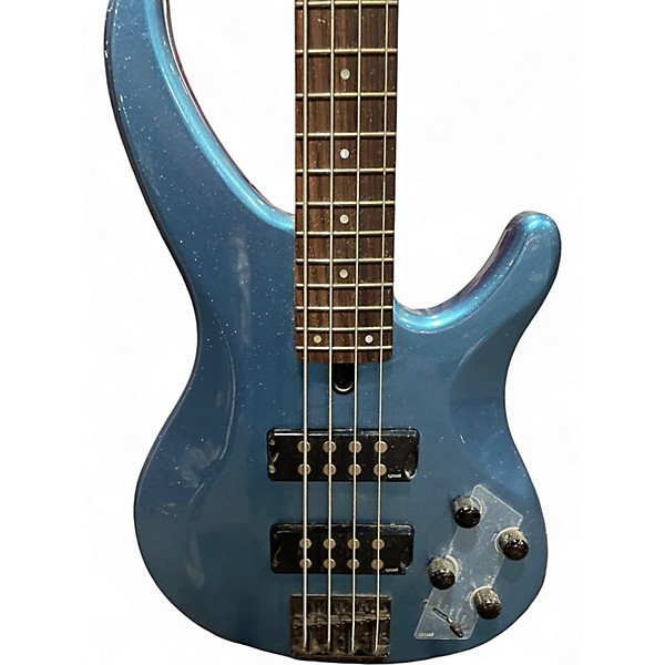 Used Yamaha TRBX304 Blue Electric Bass Guitar