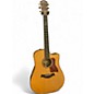 Used 2021 Taylor 710CE Natural Acoustic Electric Guitar thumbnail