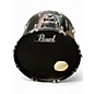 Used Pearl 5 Piece Roadshow 5-Piece Black Drum Kit thumbnail