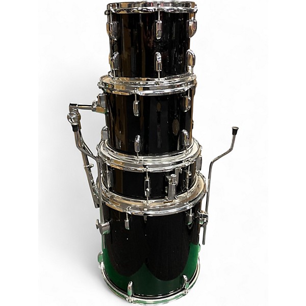 Used Pearl 5 Piece Roadshow 5-Piece Black Drum Kit
