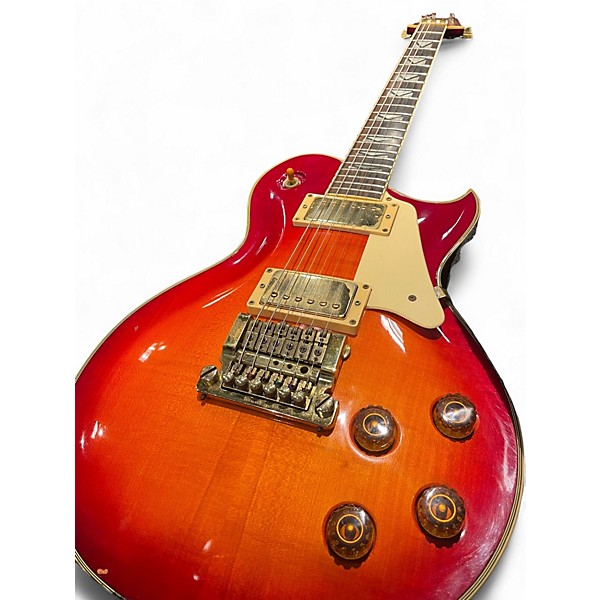 Used Aria Pro PE 120 HERITAGE CHERRY SUNBURST Solid Body Electric Guitar