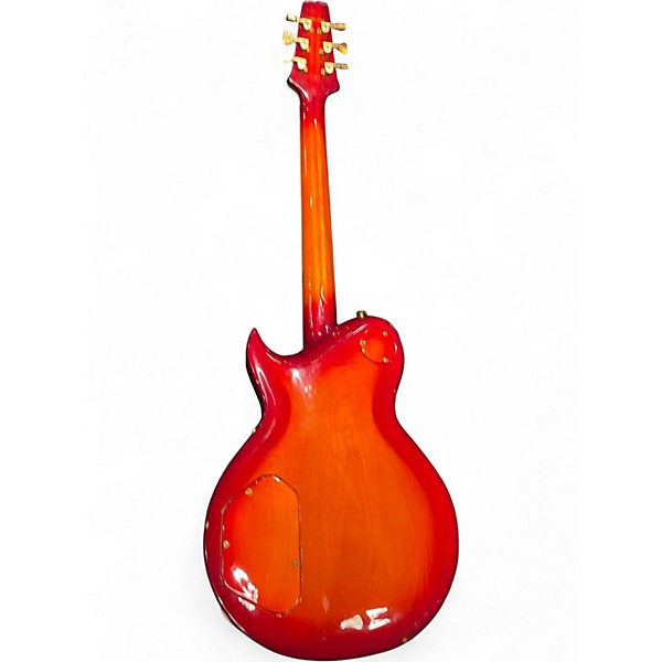 Used Aria Pro PE 120 HERITAGE CHERRY SUNBURST Solid Body Electric Guitar