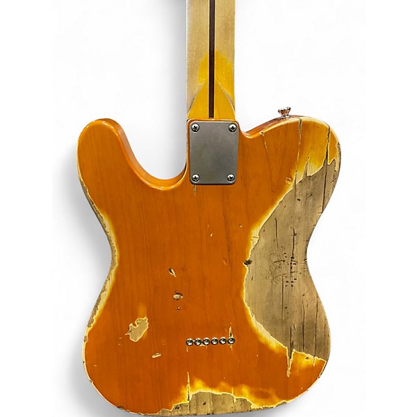 Used Nash Guitars T52 HEAVY AGED AMBER Solid Body Electric Guitar