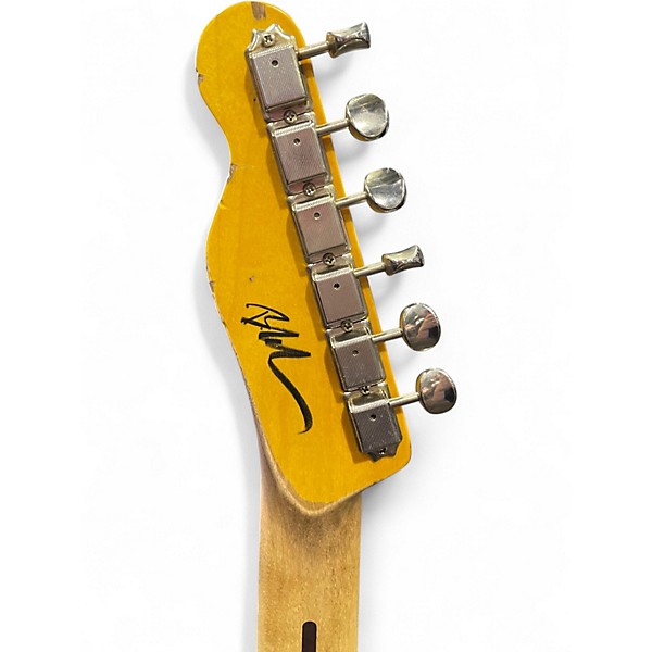 Used Nash Guitars T52 HEAVY AGED AMBER Solid Body Electric Guitar