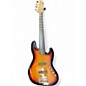 Used Squier Affinity Jazz Bass V 5 String 2 Color Sunburst Electric Bass Guitar thumbnail
