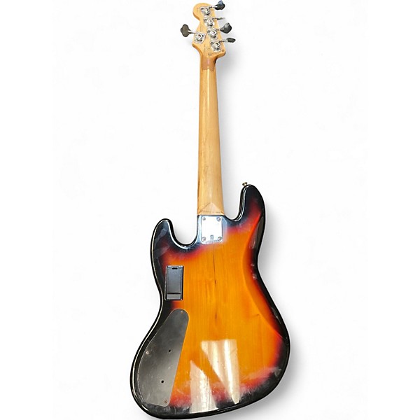 Used Squier Affinity Jazz Bass V 5 String 2 Color Sunburst Electric Bass Guitar