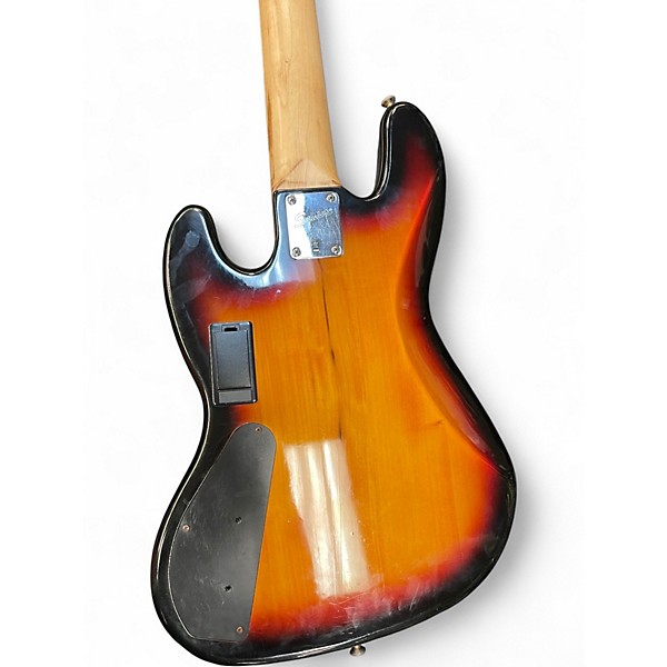 Used Squier Affinity Jazz Bass V 5 String 2 Color Sunburst Electric Bass Guitar