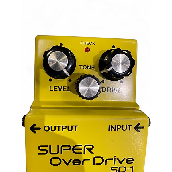 Used BOSS SD1 Super Overdrive Effect Pedal