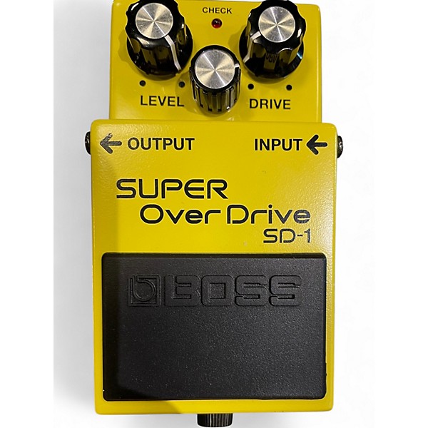 Used BOSS SD1 Super Overdrive Effect Pedal