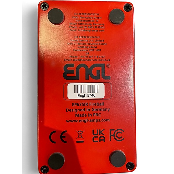 Used ENGL FIREBALL  EP635IR Guitar Preamp