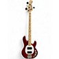 Used Sterling by Music Man Ray34 red Electric Bass Guitar thumbnail