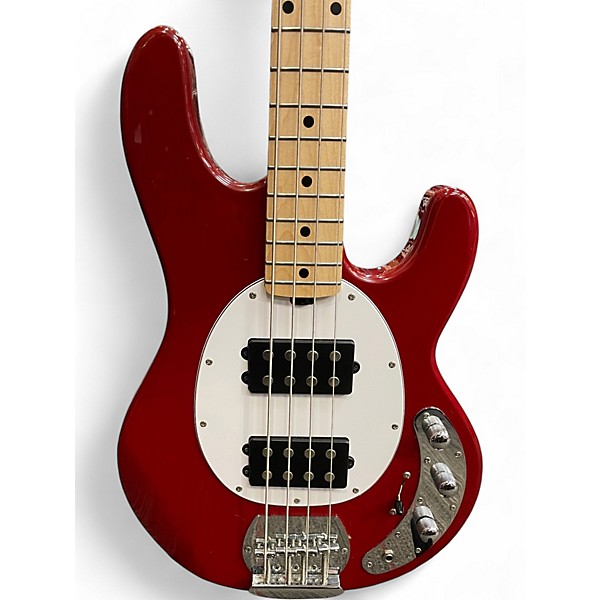 Used Sterling by Music Man Ray34 red Electric Bass Guitar