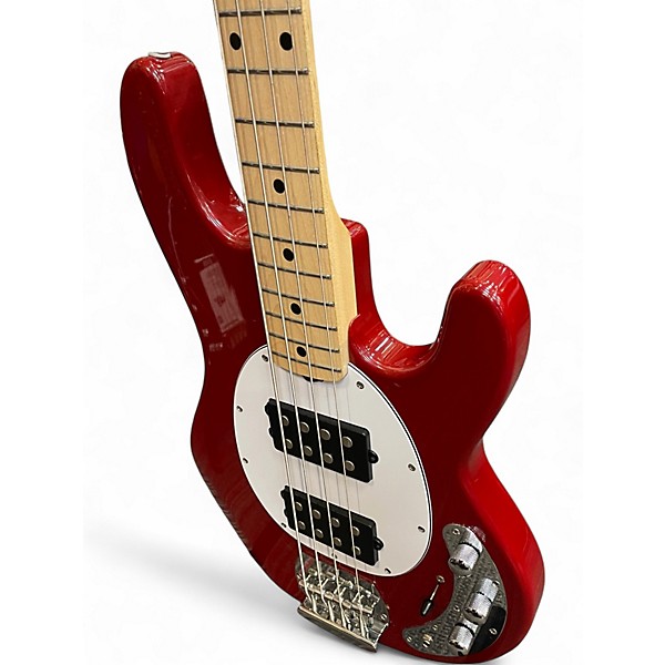 Used Sterling by Music Man Ray34 red Electric Bass Guitar