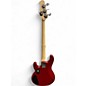 Used Sterling by Music Man Ray34 red Electric Bass Guitar
