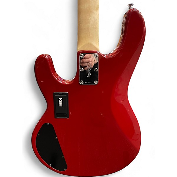 Used Sterling by Music Man Ray34 red Electric Bass Guitar