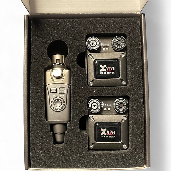 Used Xvive U4R2 IN EAR MONITOR WIRLESS SYSTEM In Ear Wireless System