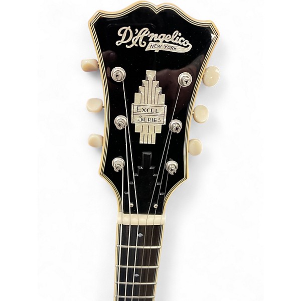 Used D'Angelico Excel mini DC Tour Cherry Hollow Body Electric Guitar