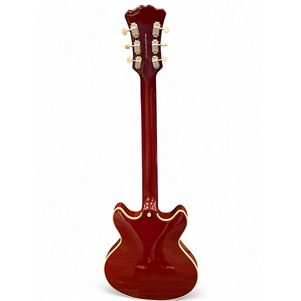 Used D'Angelico Excel mini DC Tour Cherry Hollow Body Electric Guitar