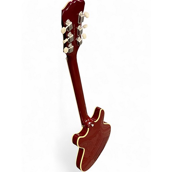 Used D'Angelico Excel mini DC Tour Cherry Hollow Body Electric Guitar