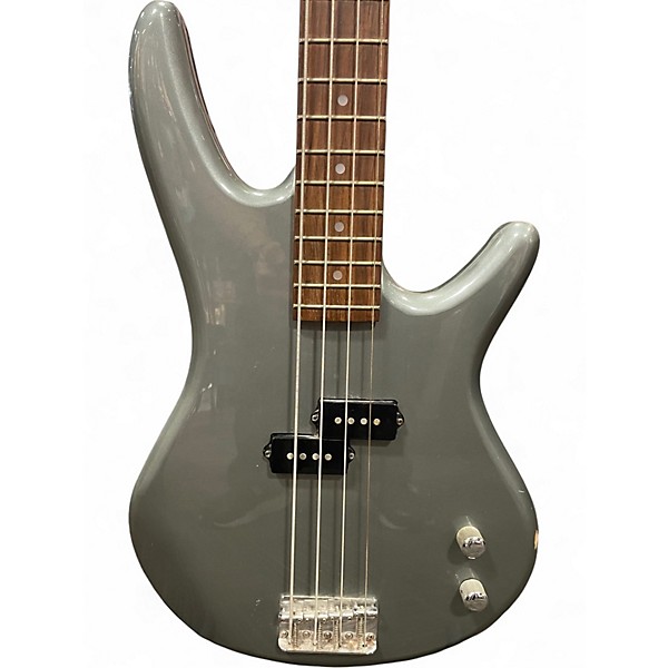 Used Ibanez GSR100 Silver Electric Bass Guitar