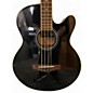 Used Ibanez AEB5E Black Acoustic Bass Guitar