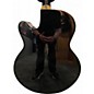 Used Ibanez AEB5E Black Acoustic Bass Guitar