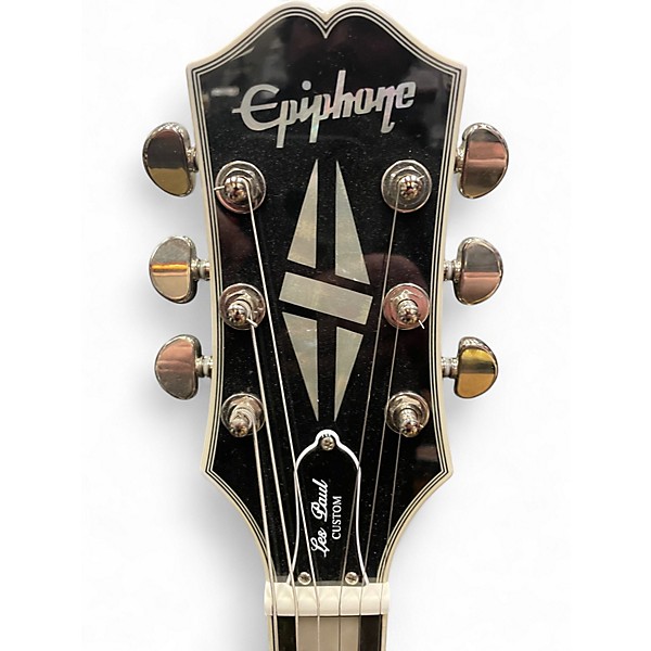 Used Epiphone Les Paul Custom Ocean Blue Solid Body Electric Guitar