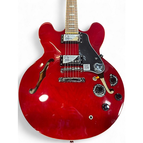 Used Epiphone ES335 Pro Red Hollow Body Electric Guitar