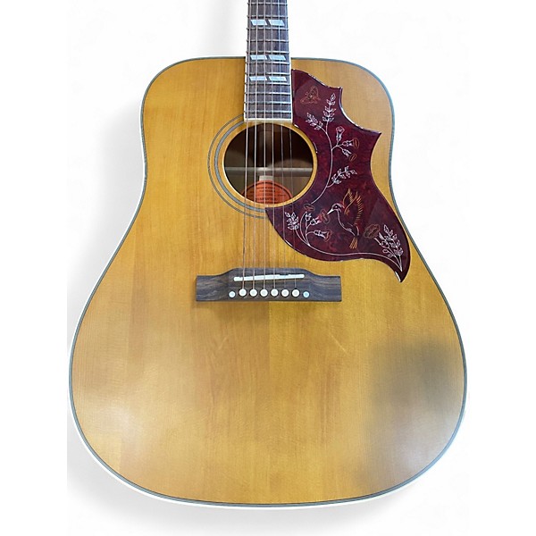 Used Epiphone Hummingbird Natural Acoustic Guitar