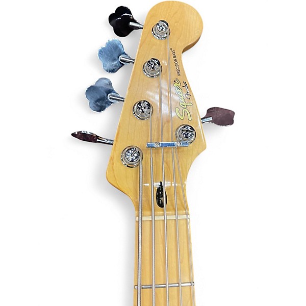 Used 2014 Squier Vintage Modified Precision Bass 2 Color Sunburst Electric Bass Guitar