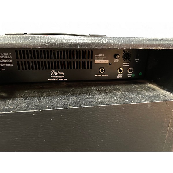 Used Kustom KBX100 Bass Combo Amp