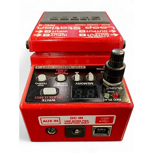 Used BOSS RC3 Loop Station Pedal