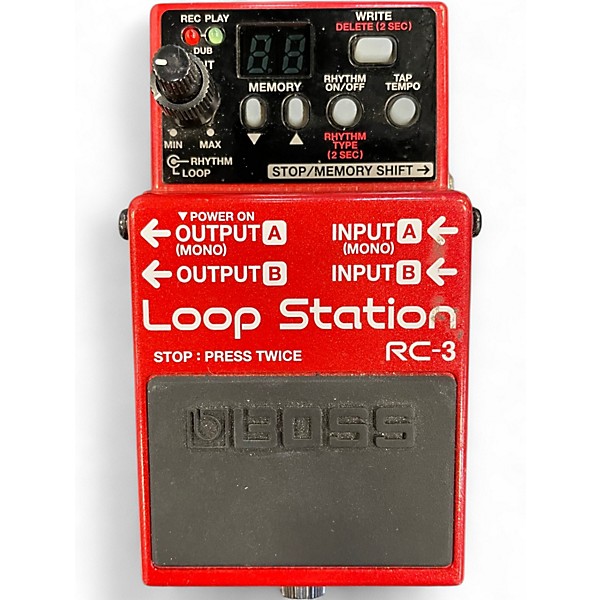 Used BOSS RC3 Loop Station Pedal