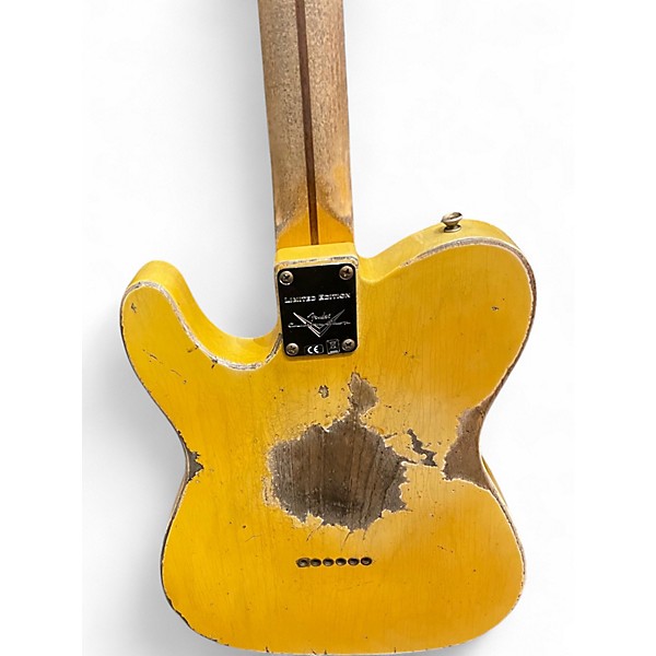 Used 2024 Fender Custom Shop Ltd 53 Tele Relic Antique Nocaster Blonde Solid Body Electric Guitar