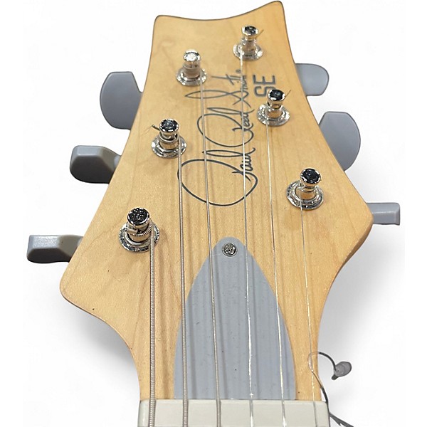 Used PRS SE Silver Sky POLAR BLUE Solid Body Electric Guitar