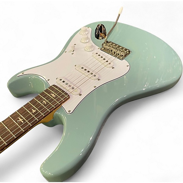 Used PRS SE Silver Sky POLAR BLUE Solid Body Electric Guitar