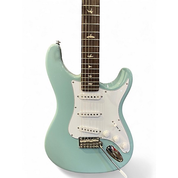 Used PRS SE Silver Sky POLAR BLUE Solid Body Electric Guitar