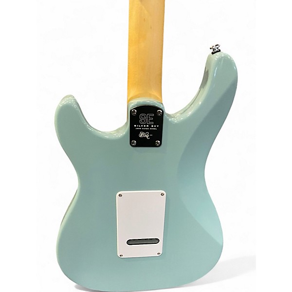 Used PRS SE Silver Sky POLAR BLUE Solid Body Electric Guitar