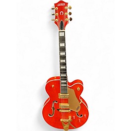 Vintage 1994 Gretsch Guitars 6120 Orange Hollow Body Electric Guitar