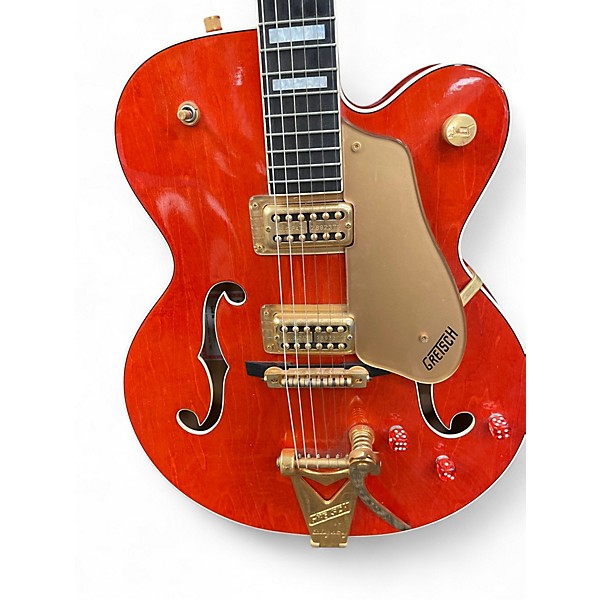 Vintage 1994 Gretsch Guitars 6120 Orange Hollow Body Electric Guitar