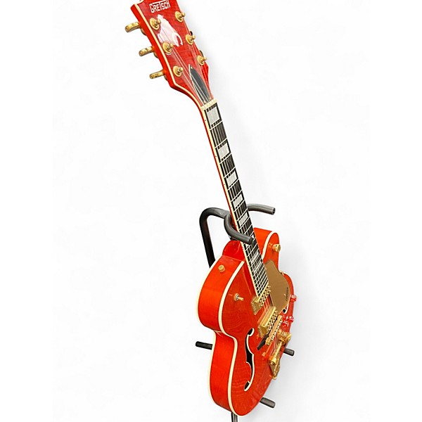 Vintage 1994 Gretsch Guitars 6120 Orange Hollow Body Electric Guitar