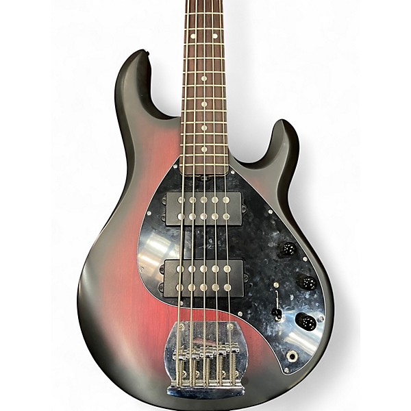 Used Sterling by Music Man Ray5 5 String Brown Sunburst Electric Bass Guitar