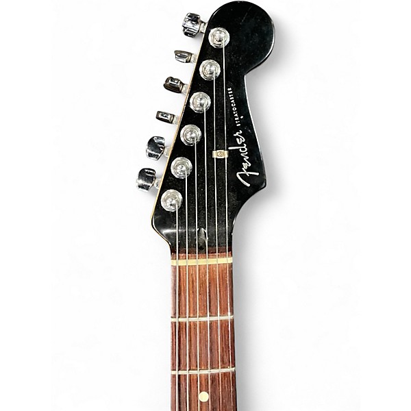 Used Fender Standard Stratocaster Black Solid Body Electric Guitar