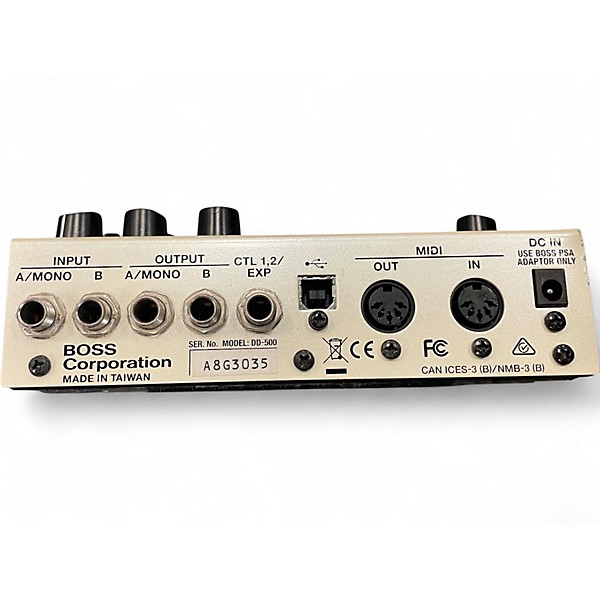 Used BOSS DD500 Digital Delay Effect Pedal